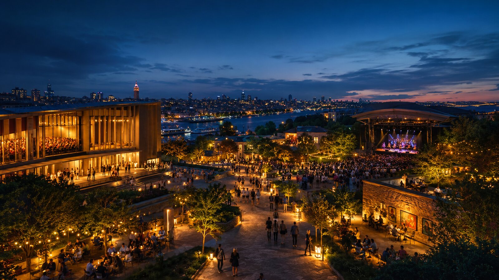 Canlı etkinlik ve performans alanı